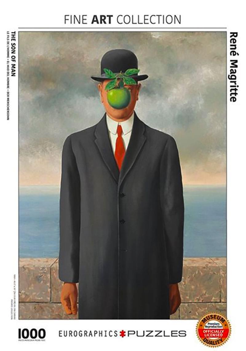 Son of Man by Rene Magritte 1000 Piece Jigsaw Puzzle