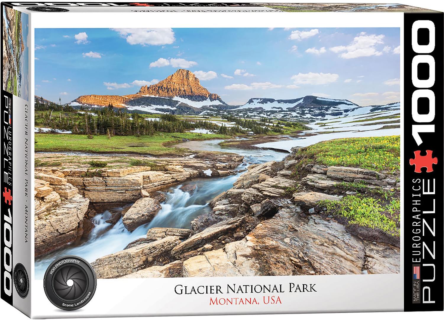 Glacier National Park 1000 Piece Jigsaw Puzzle