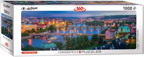 Prague Czech Republic 1000 Piece Panoramic Jigsaw Puzzle