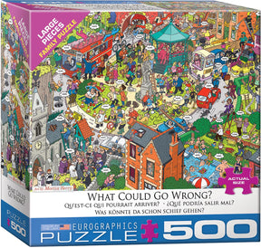 What Could Go Wrong? by Martin Berry 500 Piece Jigsaw Puzzle