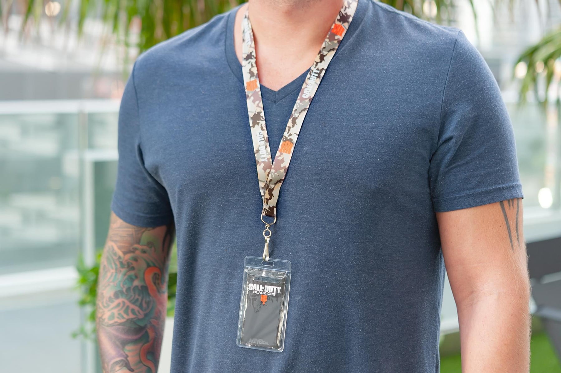 Call of Duty: Black Ops 4 Logo Lanyard & Dog Tag Chain | Unique Black Ops Gifts