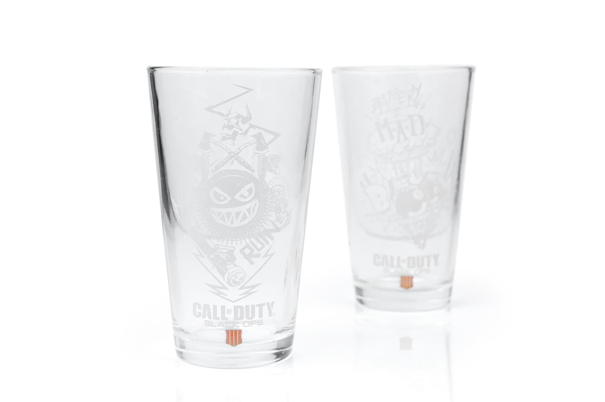Premium Call of Duty Black Ops 4 Specialists 17oz Drinking Glasses | Set of 2