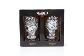 Premium Call of Duty Black Ops 4 Specialists 17oz Drinking Glasses | Set of 2
