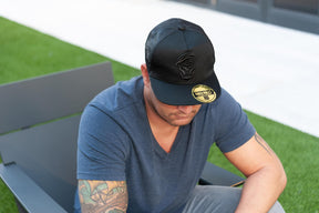 Call Of Duty: Black Ops 4 Skull Logo Emblem Trucker Hat | Sized For Adults