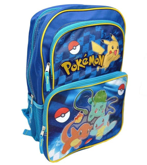 Pokemon Pikachu 16 Inch Backpack | Blue