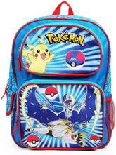 Pokemon Character Group Blue 16 Inch Backpack