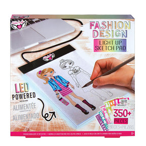 Fashion Angels Fashion Design Light-Up LED Sketch Pad Set