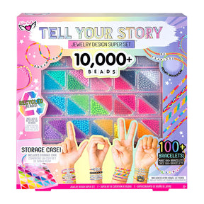 Fashion Angels Tell Your Story 10000+ Alphabet Bead Super Set