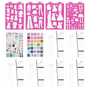 Fashion Angels Fashion Design Sketch Portfolio & Carry Keeper
