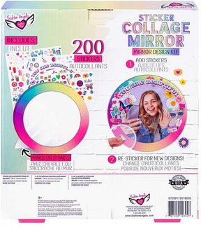 Fashion Angels Sticker Collage Mirror Design Set