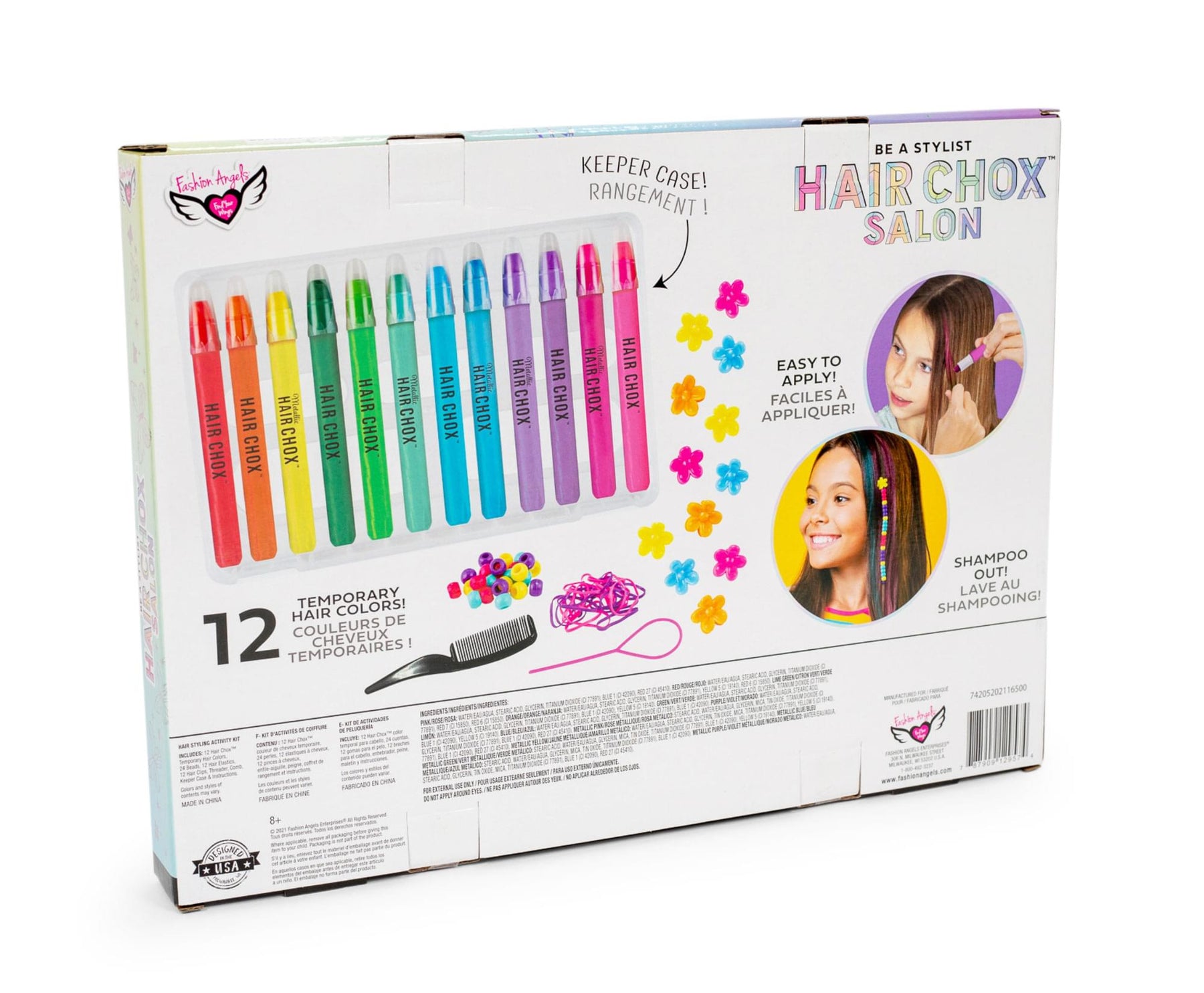 Fashion Angels Be A Stylist Hair Chox Salon Activity Kit