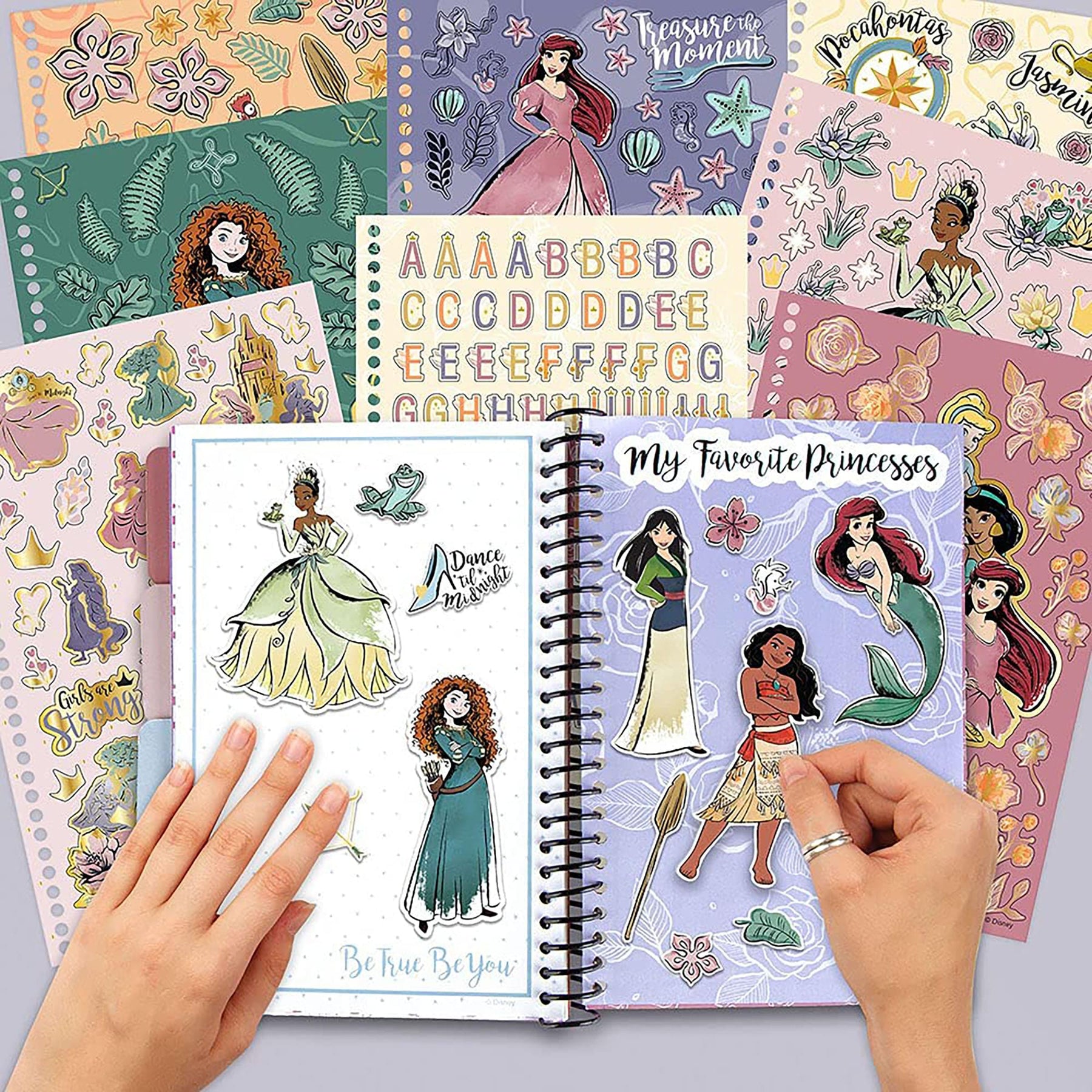 Disney Princess Fashion Angels 1000+ Collectible Stickers Book