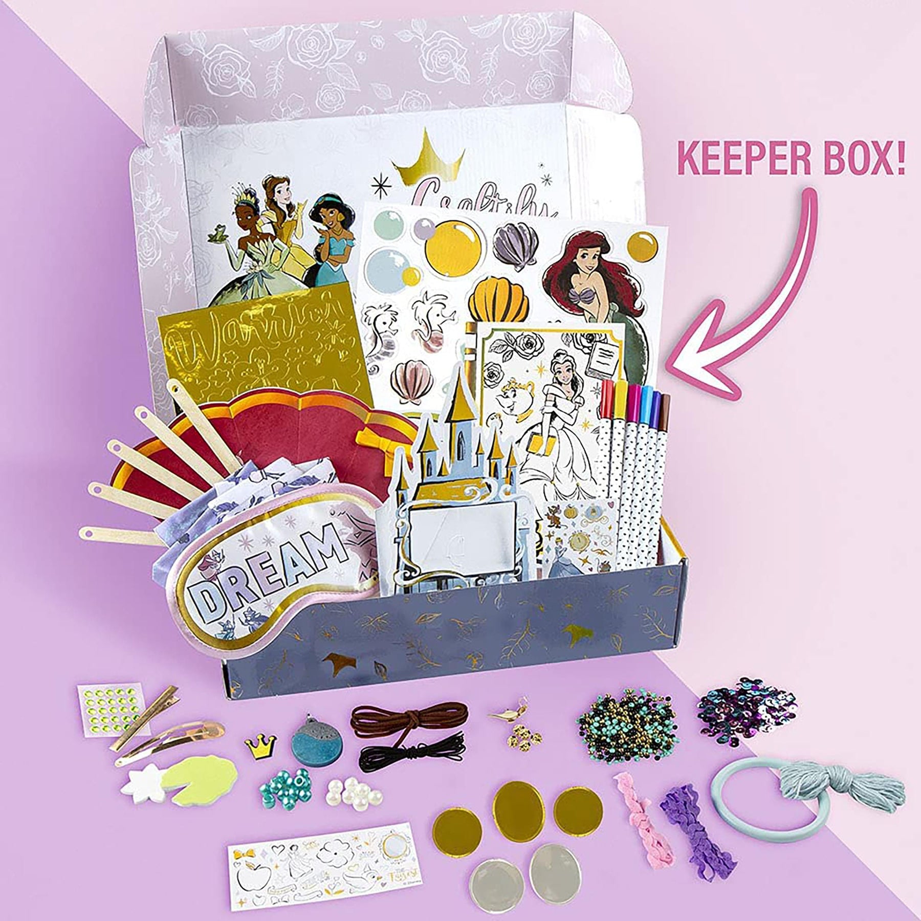Disney Princess Fashion Angels DIY Ultimate Craft Box