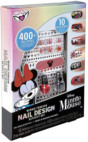 Disney Minnie Mouse Fashion Angels Nail Design Activity Set