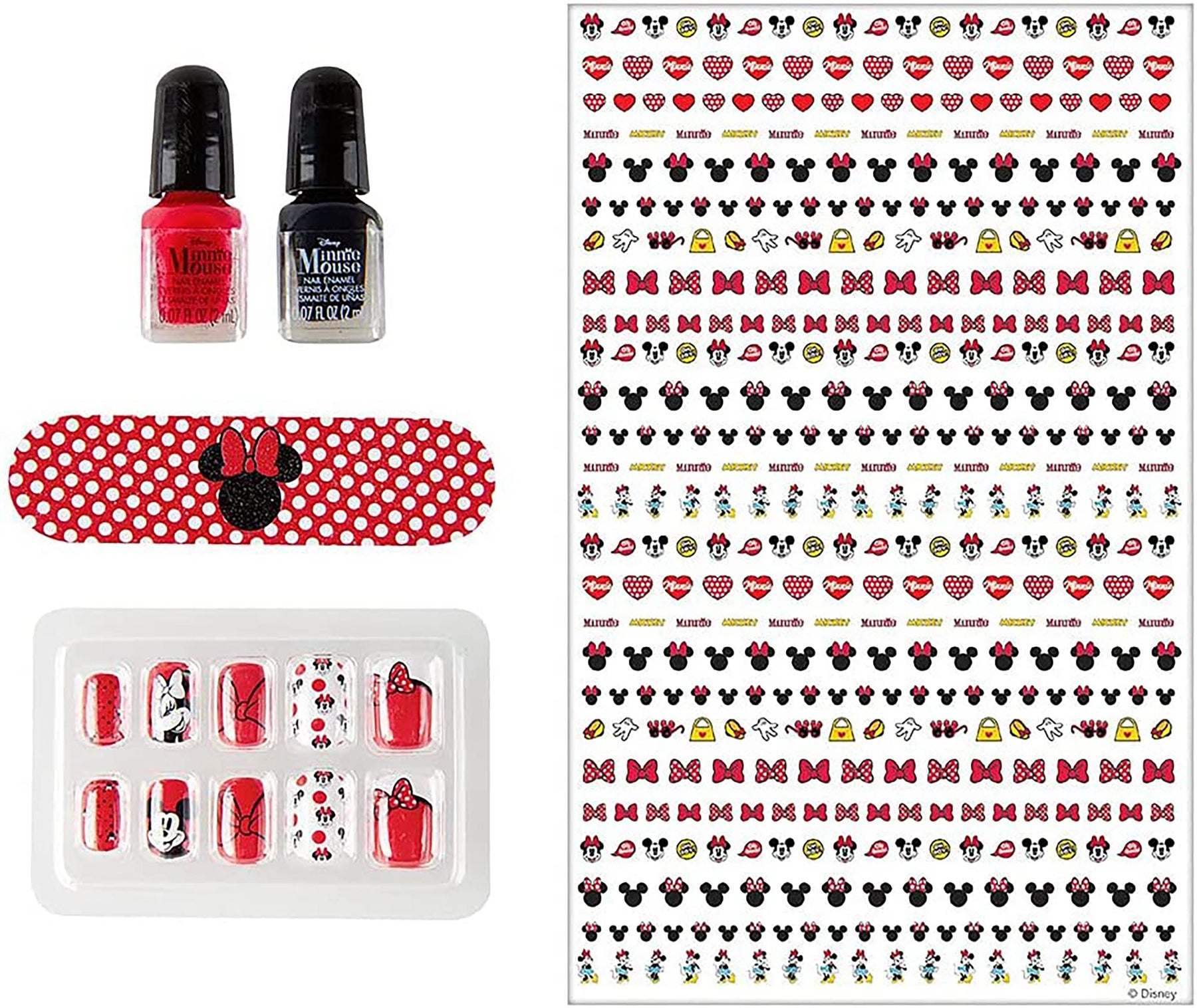 Disney Minnie Mouse Fashion Angels Nail Design Activity Set