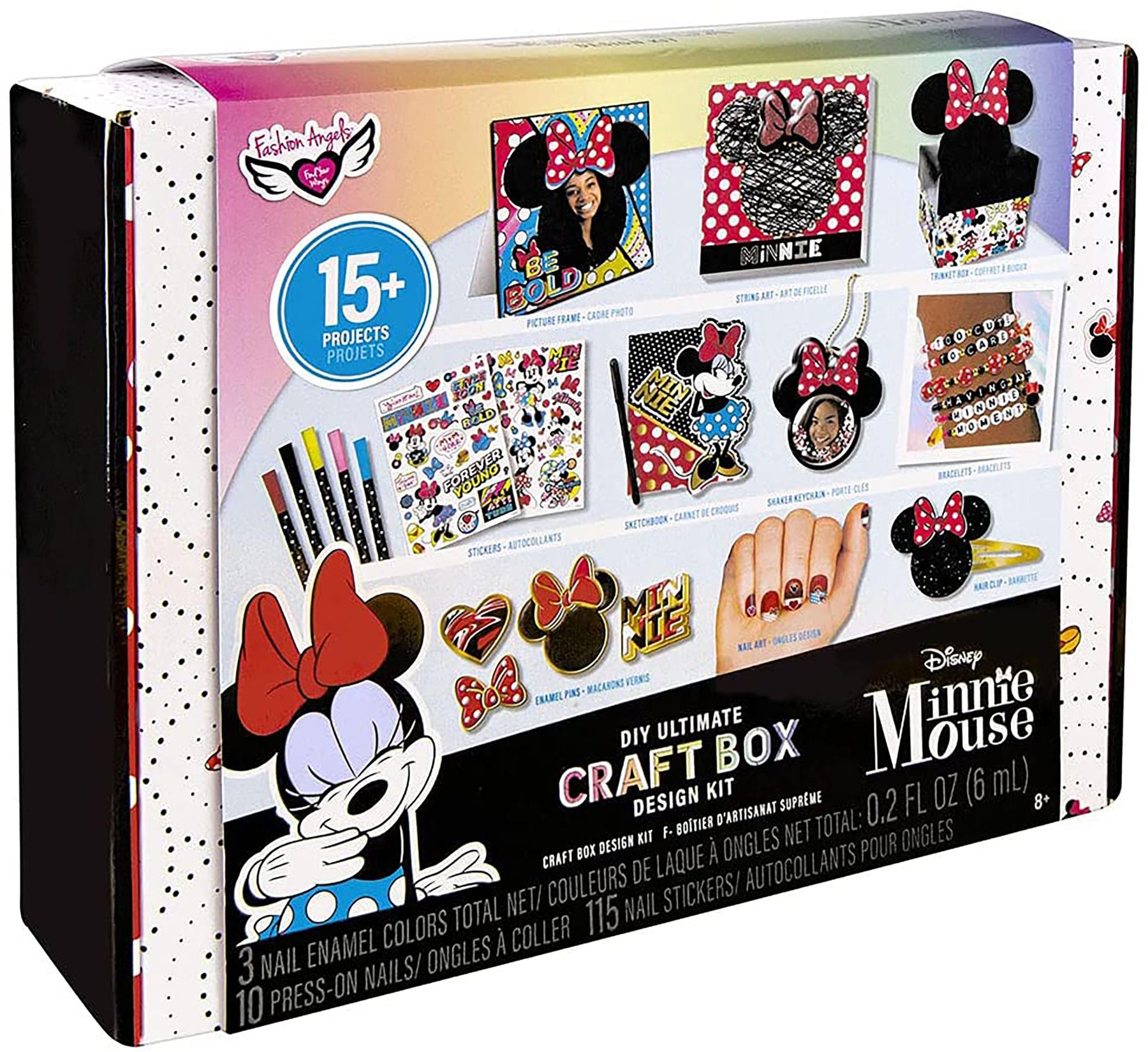 Disney Minnie Mouse Fashion Angels DIY Ultimate Craft Box