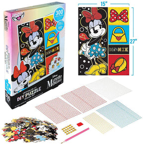 Disney Minnie Mouse Fashion Angels Crystalize It! DIY Puzzle Design Kit