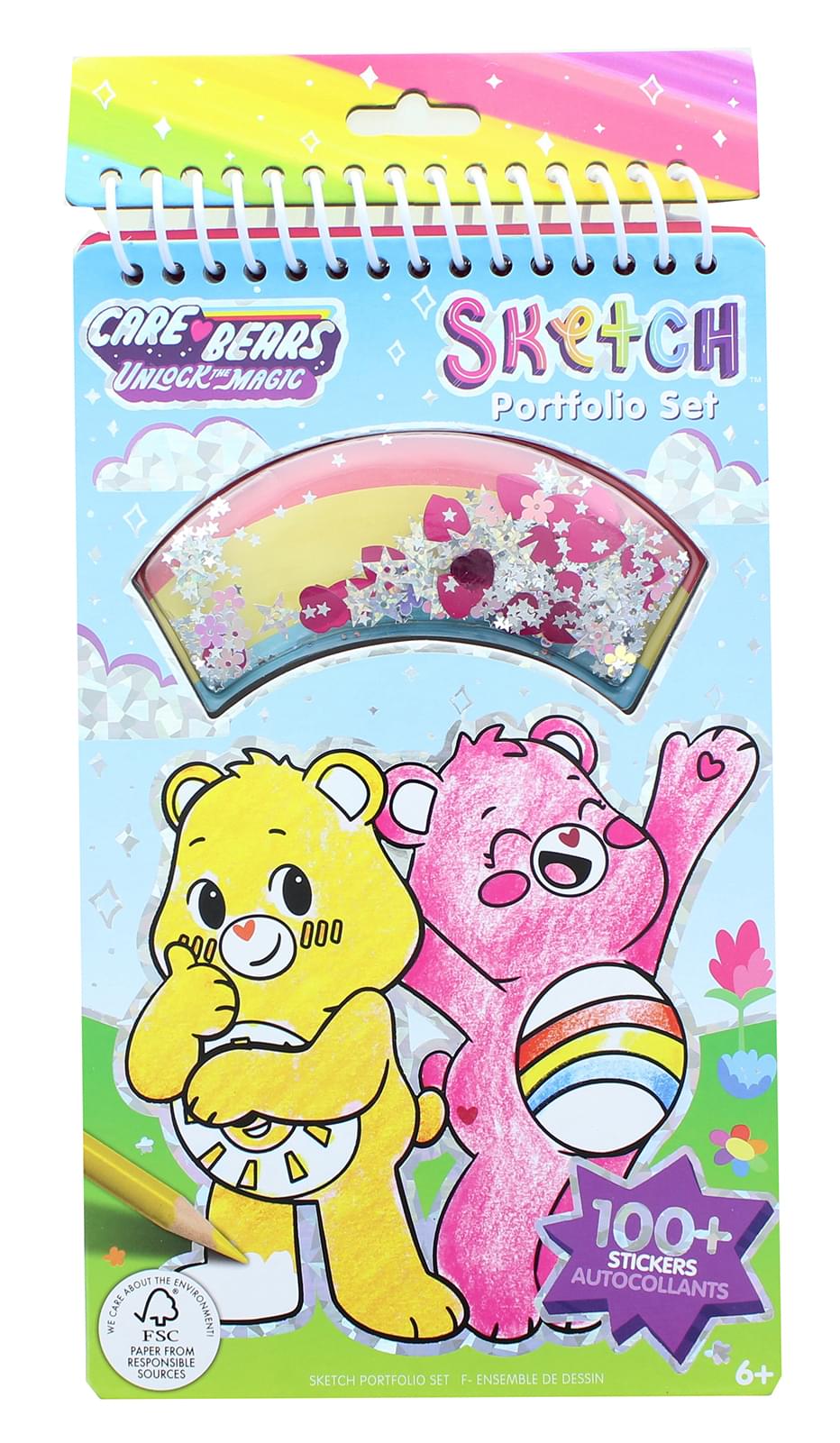 Care Bears Compact Sketch Portfolio Set