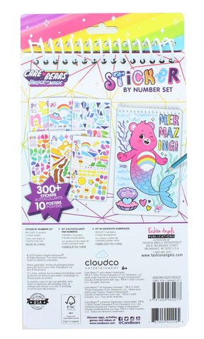 Care Bears 300+ Sticker By Number Activity Set