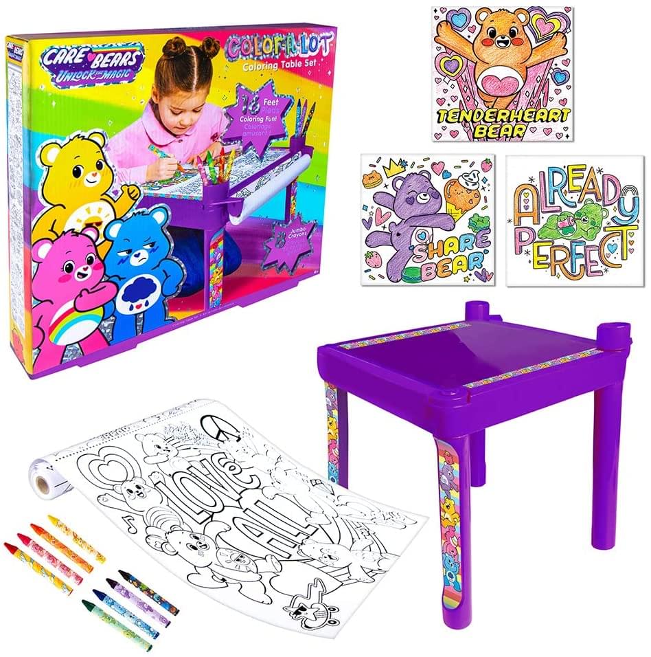 Care Bears Coloring Table Set