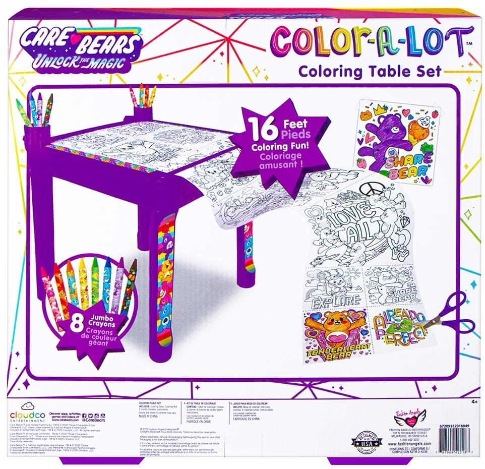Care Bears Coloring Table Set