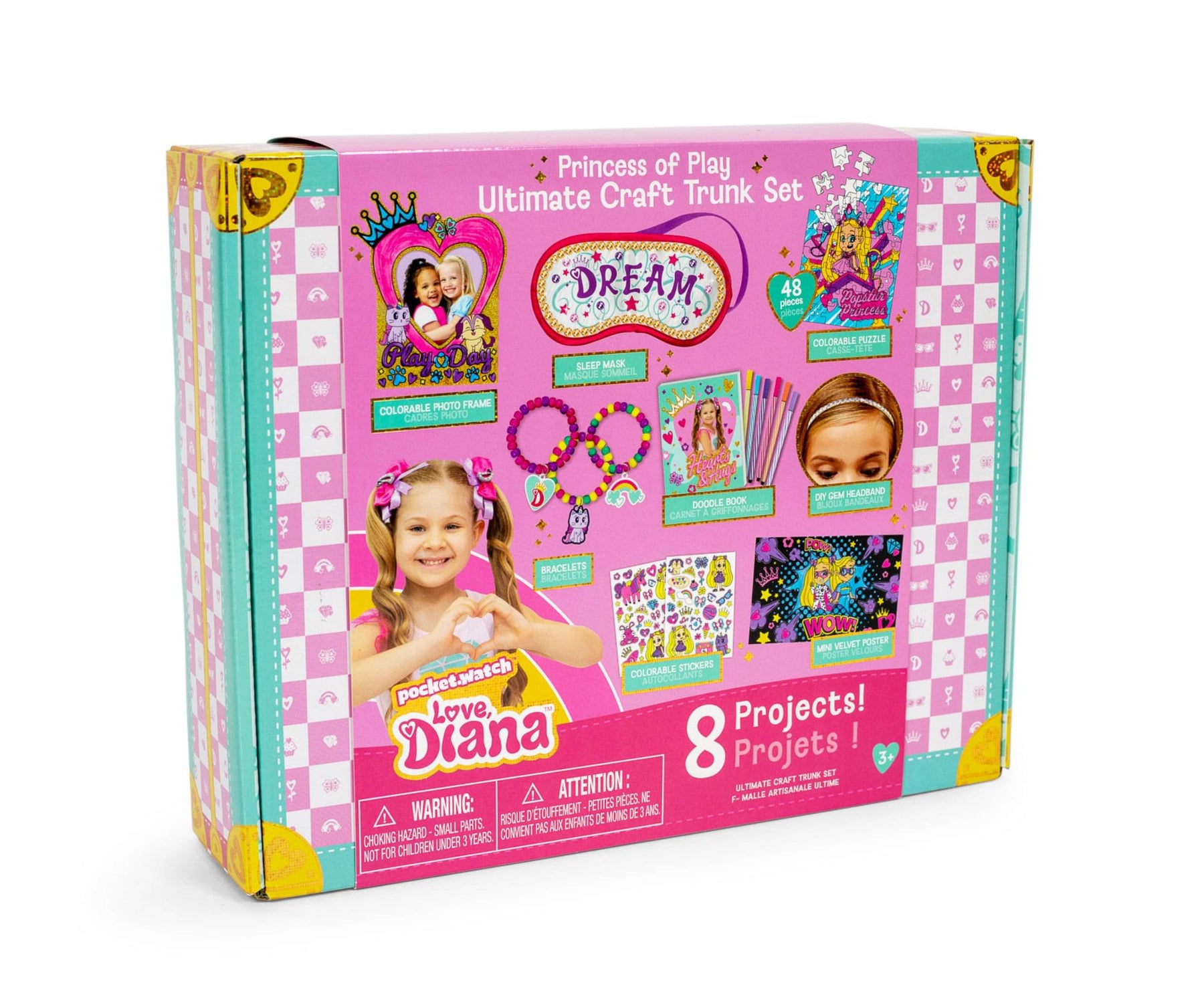 Love, Diana Princess of Play Ultimate Craft Trunk Set