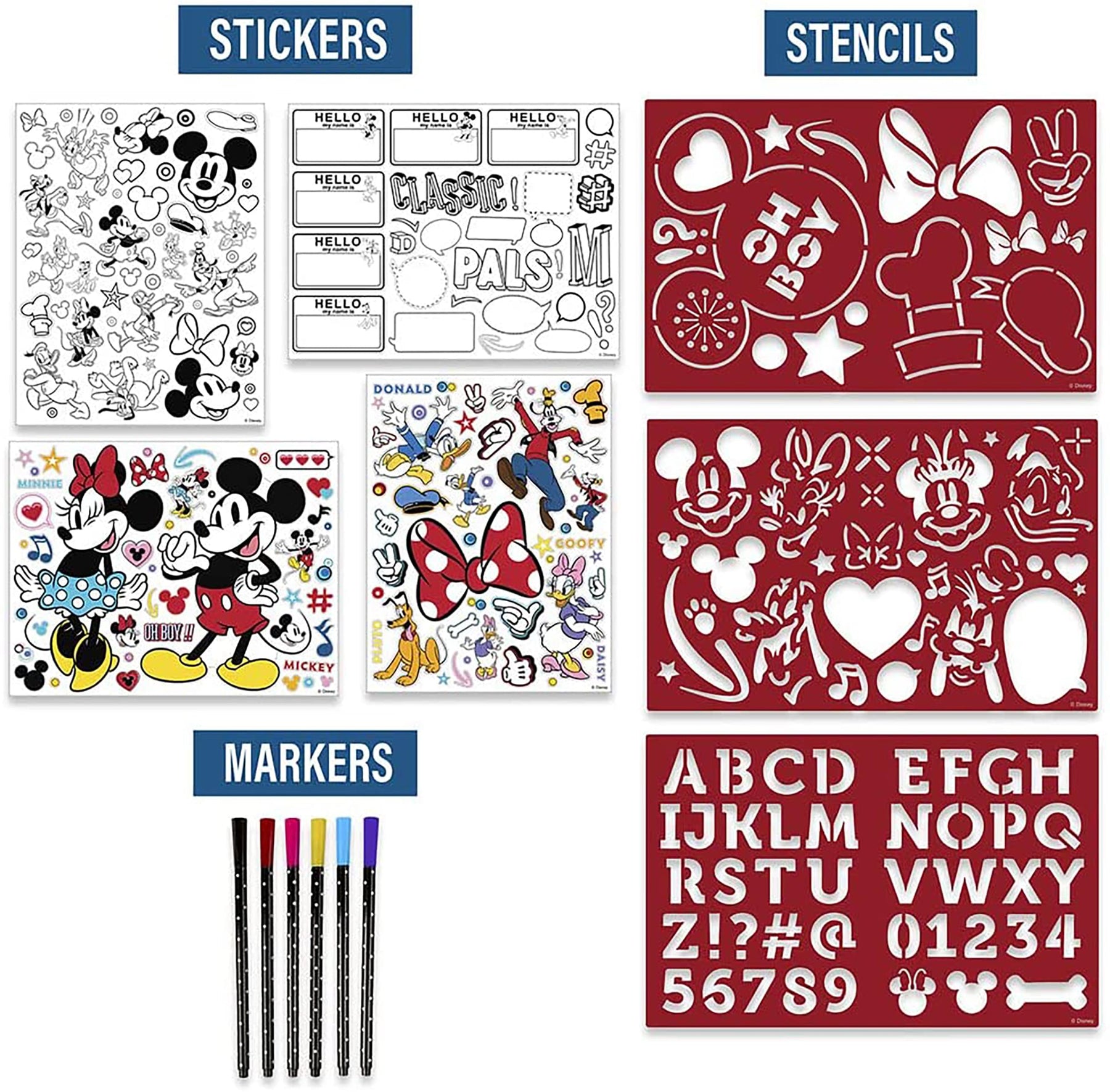 Disney Mickey & Friends DIY Media Creator Design Kit