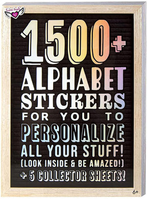 Fashion Angels 1500+ Alphabet Sticker Book