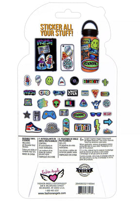 Fashion Angels Reusable Vinyl Sticker Pack | Gamer