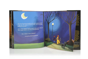The Magical Tale of Halloween Dust Hardcover Book & Halloween Dust