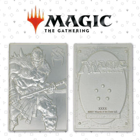 Magic The Gathering Limited Edition Silver Plated Garruk Wildspeaker Metal Card