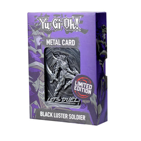YuGiOh! Limited Edition Embossed Metal Collector Card | Black Luster Soldier
