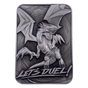 Yu-Gi-Oh! Limited Edition Embossed Metal Collector Card | Blue-Eyes White Dragon