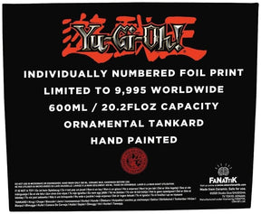 Yu-Gi-Oh! Pot of Greed Limited Edition Collectible Tankard