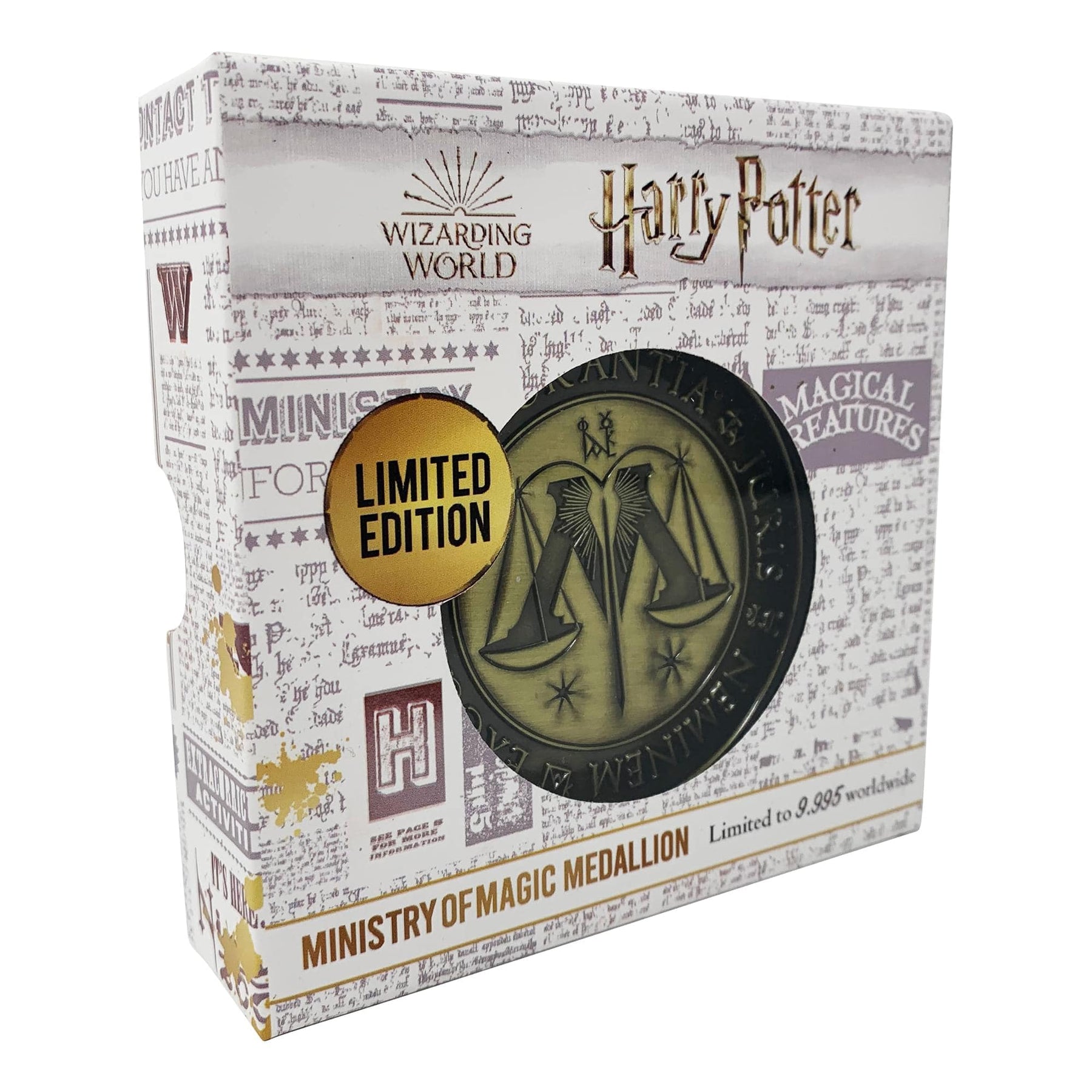 Harry Potter Limited Edition Metal Replica | Ministry of Magic Medallion