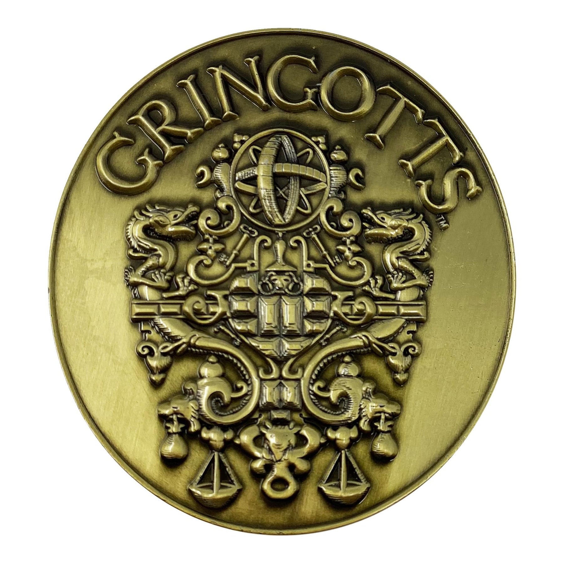 Harry Potter Limited Edition Metal Replica | Gringotts Bank Medallion