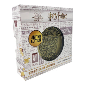 Harry Potter Limited Edition Metal Replica | Gringotts Bank Medallion