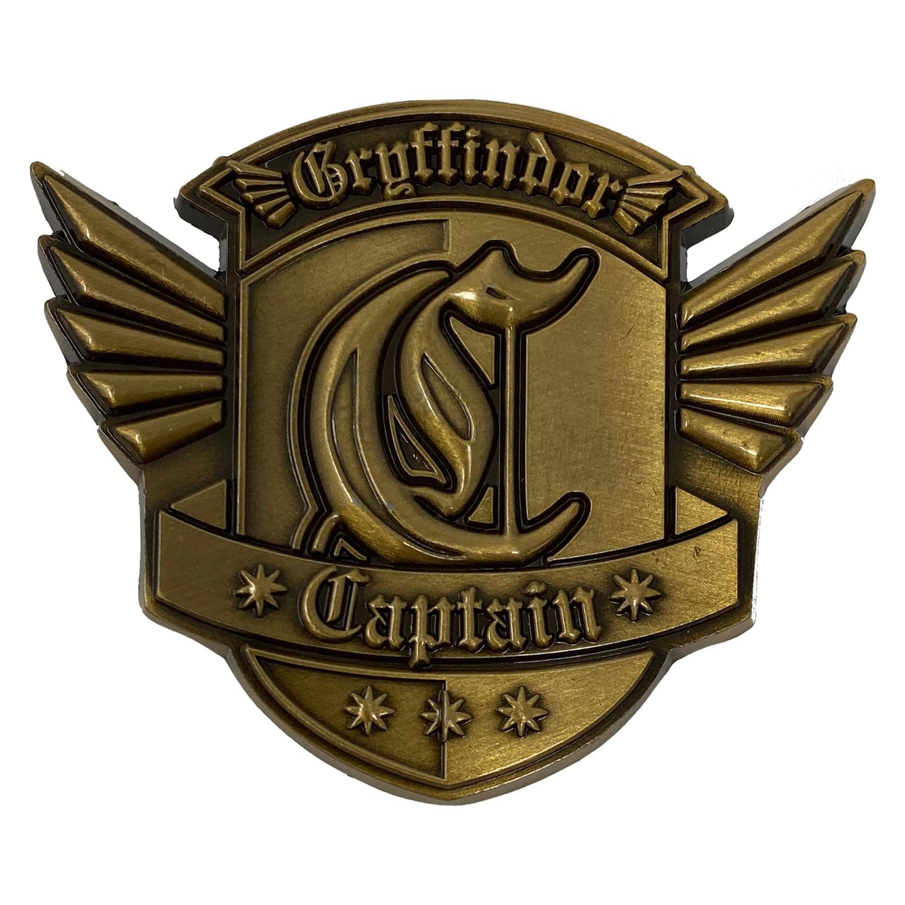 Harry Potter Limited Edition Metal Replica | Gryffindor Quidditch Captains Badge
