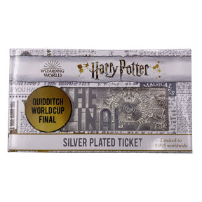 Harry Potter Limited Edition Metal Replica | Quidditch World Cup Ticket