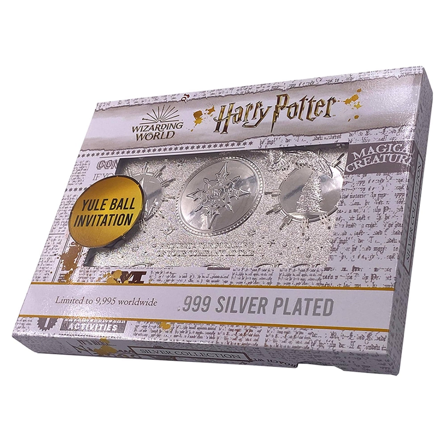 Harry Potter Limited Edition Metal Replica | Yule Ball Ticket