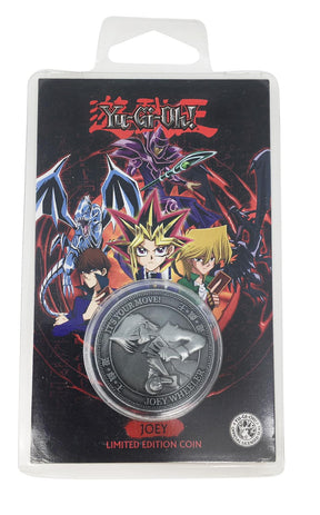 Yu-Gi-Oh! Limited Edition Embossed Metal Collector Coin | Joey Wheeler