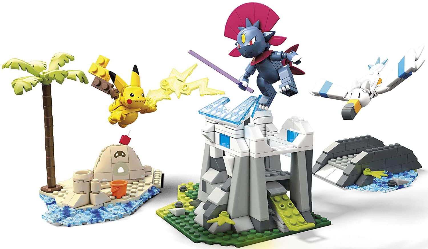 Pokemon Mega Construx 398 Piece Building Set | Tropical Frost Showdown