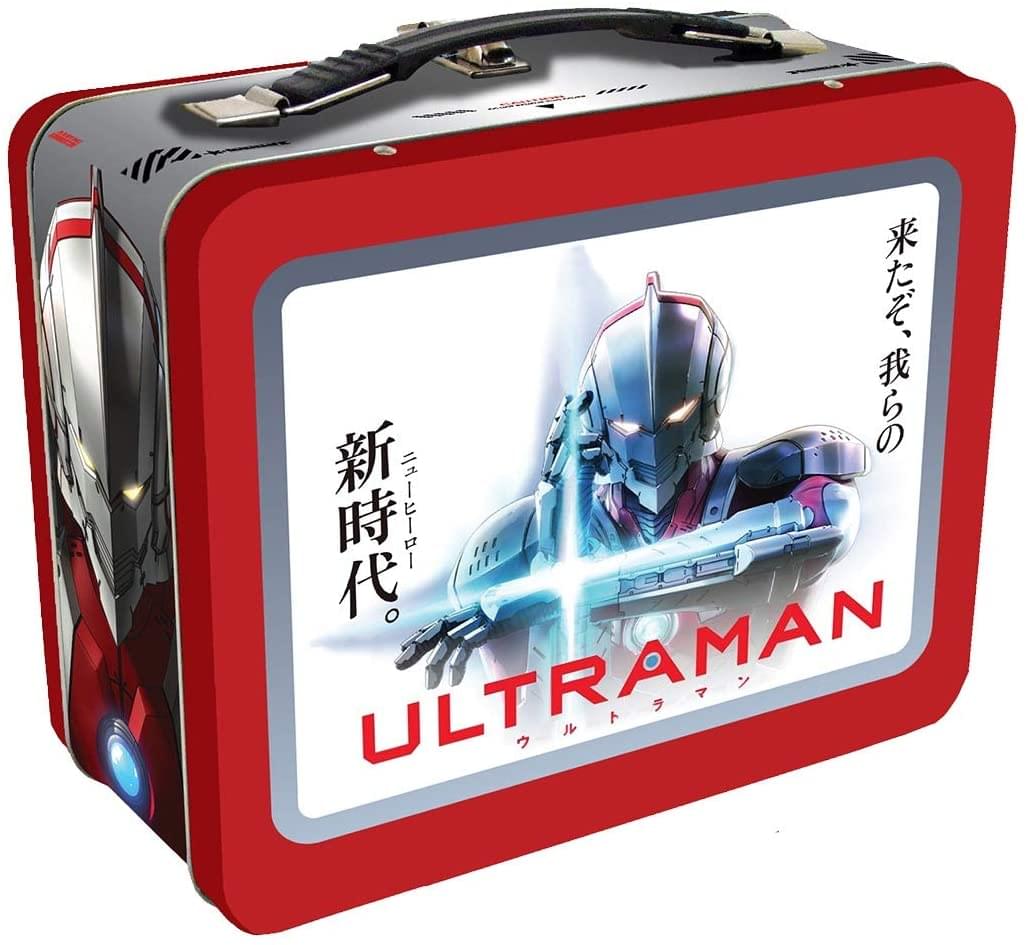 Ultraman Animated Series 8.5 x 6.5 x 4 Inch Retro Style Tin Tote