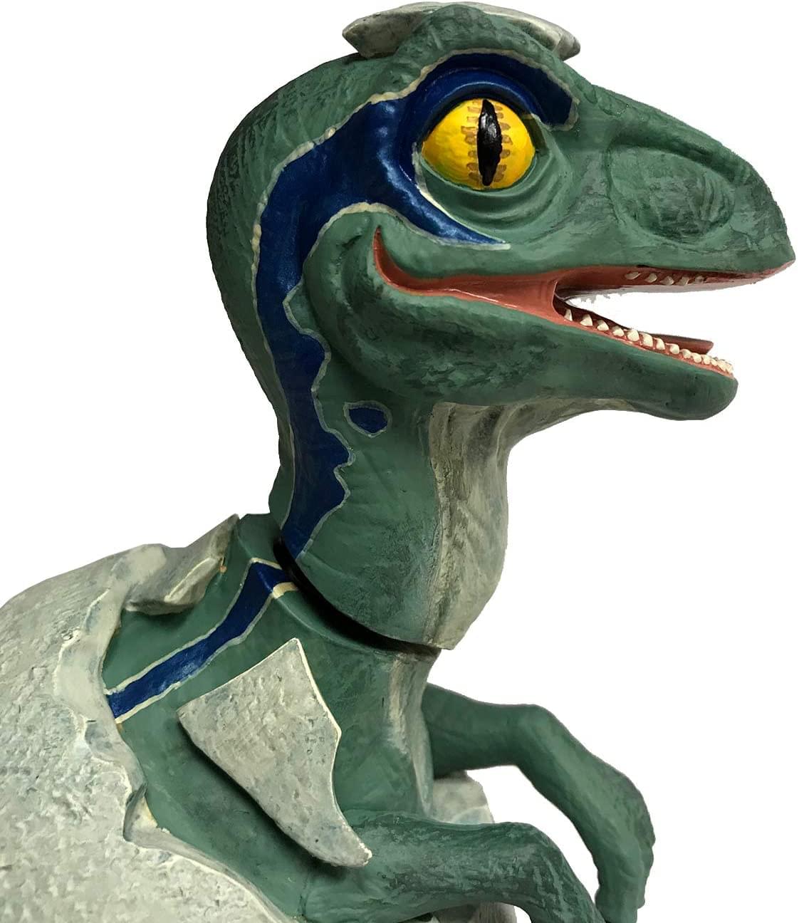 Jurassic World Blue Raptor Hatchling Premium Motion Statue