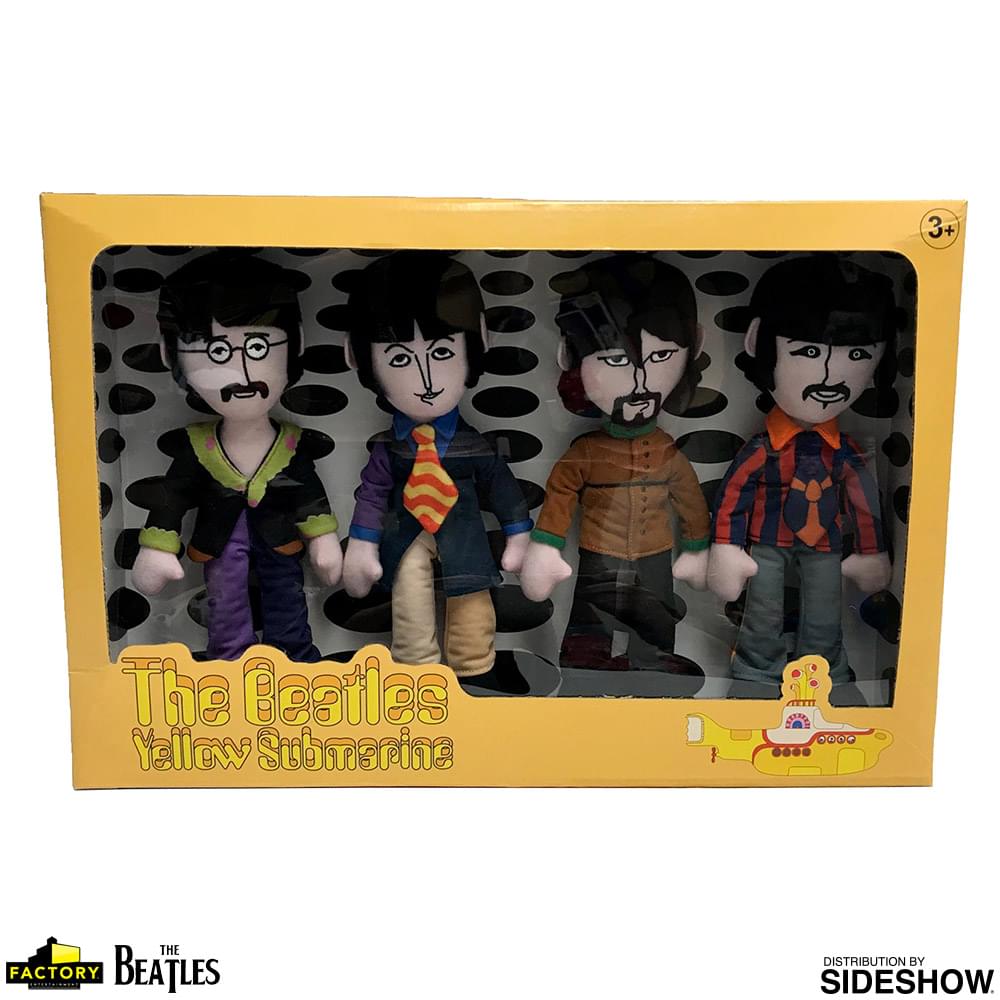 The Beatles Yellow Submarine Band Member Plush Box Set