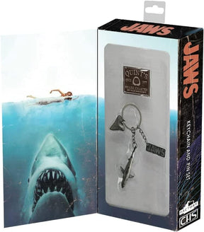 Jaws CHS Video Box Keychain & Pin Set