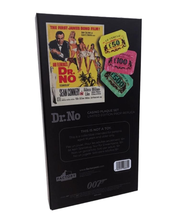 James Bond Dr. No Casino Plaques Limited Edition Prop Replica
