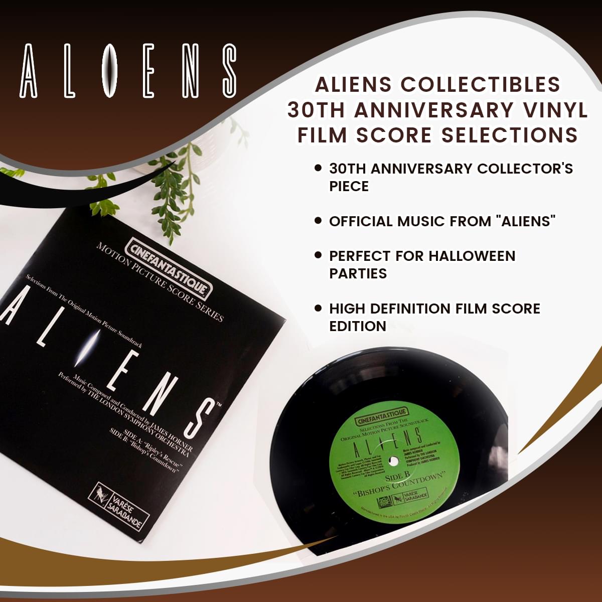 Aliens Collectibles | 30th Anniversary Vinyl Film Score Selections