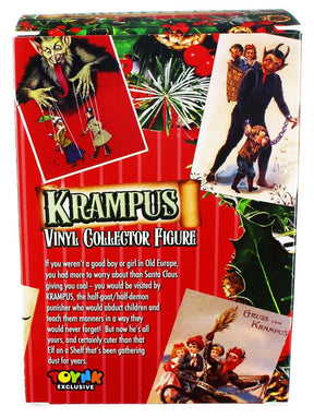 Christmas Krampus Vinyl Action Figure | 5" | Festive Red