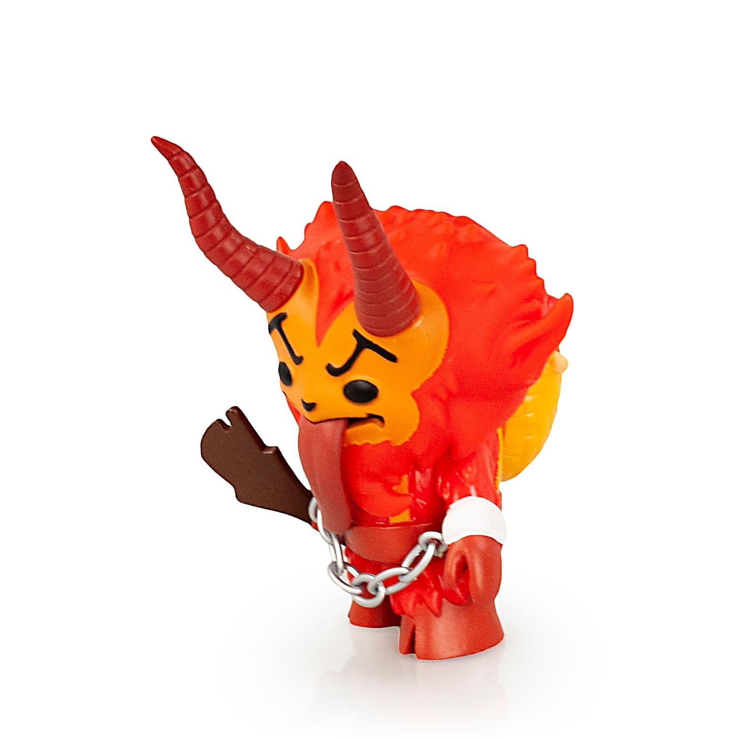 Christmas Krampus Vinyl Action Figure | 5" | Festive Red